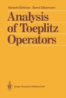Analysis of Toeplitz Operators - eBook