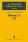 Geometry III : Theory of Surfaces - eBook