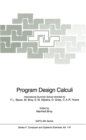 Program Design Calculi - eBook
