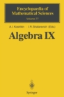 Algebra IX : Finite Groups of Lie Type Finite-Dimensional Division Algebras - eBook