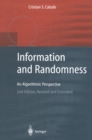 Information and Randomness : An Algorithmic Perspective - eBook