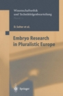 Embryo Research in Pluralistic Europe - eBook