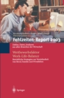 Fehlzeiten-Report 2003 : Wettbewerbsfaktor Work-Life-Balance: Zahlen, Daten, Analysen aus allen Branchen der Wirtschaft - eBook
