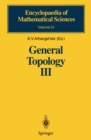 General Topology III : Paracompactness, Function Spaces, Descriptive Theory - eBook