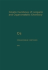 Os Organoosmium Compounds - eBook