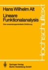 Lineare Funktionalanalysis : Eine anwendungsorientierte Einfuhrung - eBook