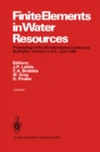 Finite Elements in Water Resources : Proceedings of the 5th International Conference, Burlington, Vermont, U.S.A., June 1984 - eBook