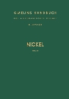 Nickel : Teil A I. Geschichtliches * Vorkommen * Darstellung - eBook