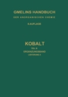 Kobalt : Teil B - Erganzungband Leiferung 2. Kobalt(III)-Verbindungen - eBook