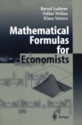Mathematical Formulas for Economists - eBook