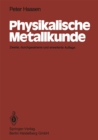 Physikalische Metallkunde - eBook