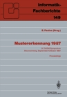 Mustererkennung 1987 : 9. DAGM-Symposium, Braunschweig, 29.9.-1.10.1987. Proceedings - eBook