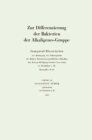 Zur Differenzierung der Bakterien der Alkaligenes-Gruppe : Inaugural-Dissertation - eBook