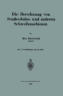 Die Berechnung von Straenbahn- und anderen Schwellenschienen - eBook