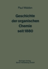 Geschichte der organischen Chemie seit 1880 - eBook