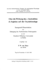 Uber die Wirkung des y-bestrahlten d-Arginins auf die Oxydationslage : Inaugural -Dissertation - eBook