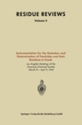 Instrumentation for the Detection and Determination of Pesticides and their Residues in Foods - eBook