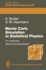 Monte Carlo Simulation in Statistical Physics : An Introduction - eBook
