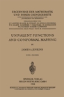 Univalent Functions and Conformal Mapping - eBook