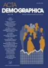 Acta Demographica : Deutsche Gesellschaft fur Bevolkerungswissenschaft e.V. - eBook