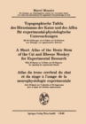 Topographische Tafeln des Hirnstamms der Katze und des Affen fur experimental-physiologische Untersuchungen / A short Atlas of the Brain Stem of the Cat and Rhesus Monkey for Experimental Research / A - eBook