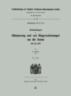 Beobachtungen der Dammerung und von Ringerscheinungen um die Sonne 1911 bis 1917 - eBook