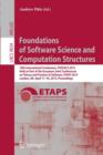 Foundations of Software Science and Computation Structures : 18th International Conference, FOSSACS 2015, Held as Part of the European Joint Conferences on Theory and Practice of Software, ETAPS 2015, - Book