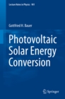Photovoltaic Solar Energy Conversion - eBook