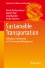 Sustainable Transportation : Indicators, Frameworks, and Performance Management - eBook