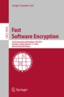 Fast Software Encryption : 22nd International Workshop, FSE 2015, Istanbul, Turkey, March 8-11, 2015, Revised Selected Papers - eBook