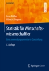 Statistik fur Wirtschaftswissenschaftler : Eine anwendungsorientierte Darstellung - eBook