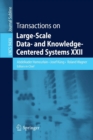 Transactions on Large-Scale Data- and Knowledge-Centered Systems XXII - Book