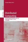 Distributed Computing : 29th International Symposium, DISC 2015, Tokyo, Japan, October 7-9, 2015, Proceedings - Book