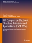 9th Congress on Electronic Structure: Principles and Applications (ESPA 2014) : A Conference Selection from Theoretical Chemistry Accounts - eBook