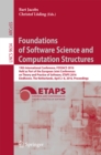 Foundations of Software Science and Computation Structures : 19th International Conference, FOSSACS 2016, Held as Part of the European Joint Conferences on Theory and Practice of Software, ETAPS 2016, - eBook