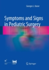 Symptoms and Signs in Pediatric Surgery - Book