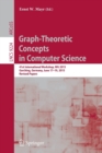 Graph-Theoretic Concepts in Computer Science : 41st International Workshop, WG 2015, Garching, Germany, June 17-19, 2015, Revised Papers - Book