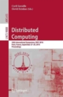 Distributed Computing : 30th International Symposium, DISC 2016, Paris, France, September 27-29, 2016. Proceedings - Book