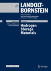 Hydrogen Storage Materials - Book