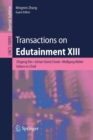Transactions on Edutainment XIII - Book