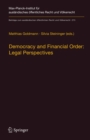 Democracy and Financial Order: Legal Perspectives - eBook