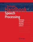 Springer Handbook of Speech Processing - Book