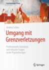 Umgang mit Grenzverletzungen : Professionelle Standards und ethische Fragen in der Psychotherapie - eBook