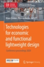 Technologies for economic and functional lightweight design : Conference proceedings 2020 - eBook