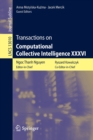 Transactions on Computational Collective Intelligence XXXVI - Book