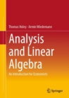 Analysis and Linear Algebra : An Introduction for Economists - Book