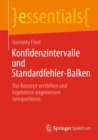 Konfidenzintervalle und Standardfehler-Balken : Das Konzept verstehen und Ergebnisse angemessen interpretieren - eBook