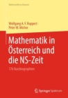 Mathematik in Osterreich und die NS-Zeit : 176 Kurzbiographien - eBook