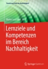 Lernziele und Kompetenzen im Bereich Nachhaltigkeit - eBook