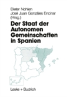 Der Staat der Autonomen Gemeinschaften in Spanien - eBook